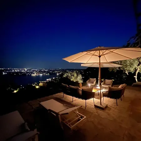 Neu- Ventinove Zauberhaft Renovierte Landhausvilla Mit Traumhaftem 180-seeblick Und Park Villa Gardone Riviera